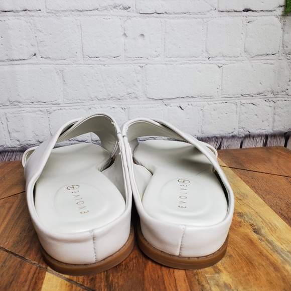 Womens Evolve Odyssa Ivory | Easy Spirit Sandals Sz 6 - Picture 3 of 5